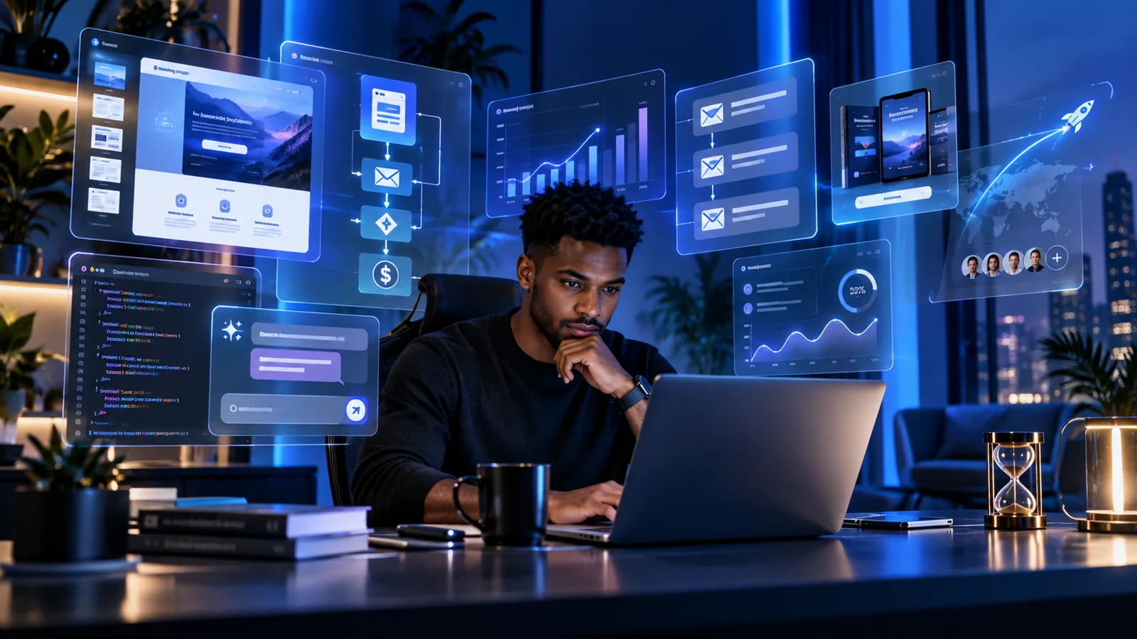 AI prompts, Vibe-Code & funnel building